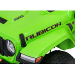 Elektrické autíčko Jeep Wrangler Rubicon Lift 4x4, 24V - zelené